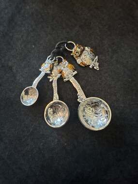 Ganz Owl Themed Decorative Measuring Spoon Set